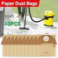 Paper Vacuum Bags for Karcher WD2 MV2 A2004 A2054, Pack of 10