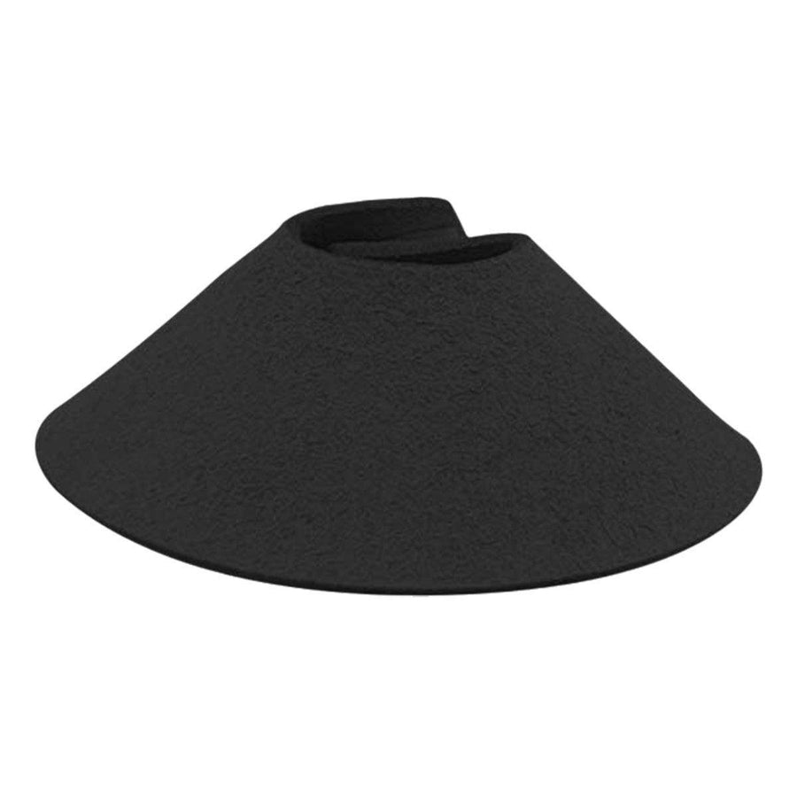 Parrot Bird Anti Bite Collar, Adjustable Neck Guard - Black, M