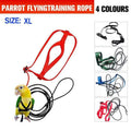 Parrot Bird Harness and Leash for Flying Training, XL (130cm Rope) - Red - view 2