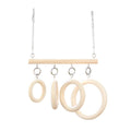 Parrot Chewing Toy Hanging Wooden Ring Swing for Small and Medium Parrots - view 2