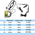 Parrot Harness and Flying Leash, Large 130 cm Rope - Red - view 4