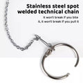 Parrot Neck Collar with 30cm Stainless Steel Chain - Small, 1.6cm Diameter - view 5