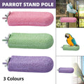 Parrot Perch with Textured Ice Cream Platform - Purple - view 2