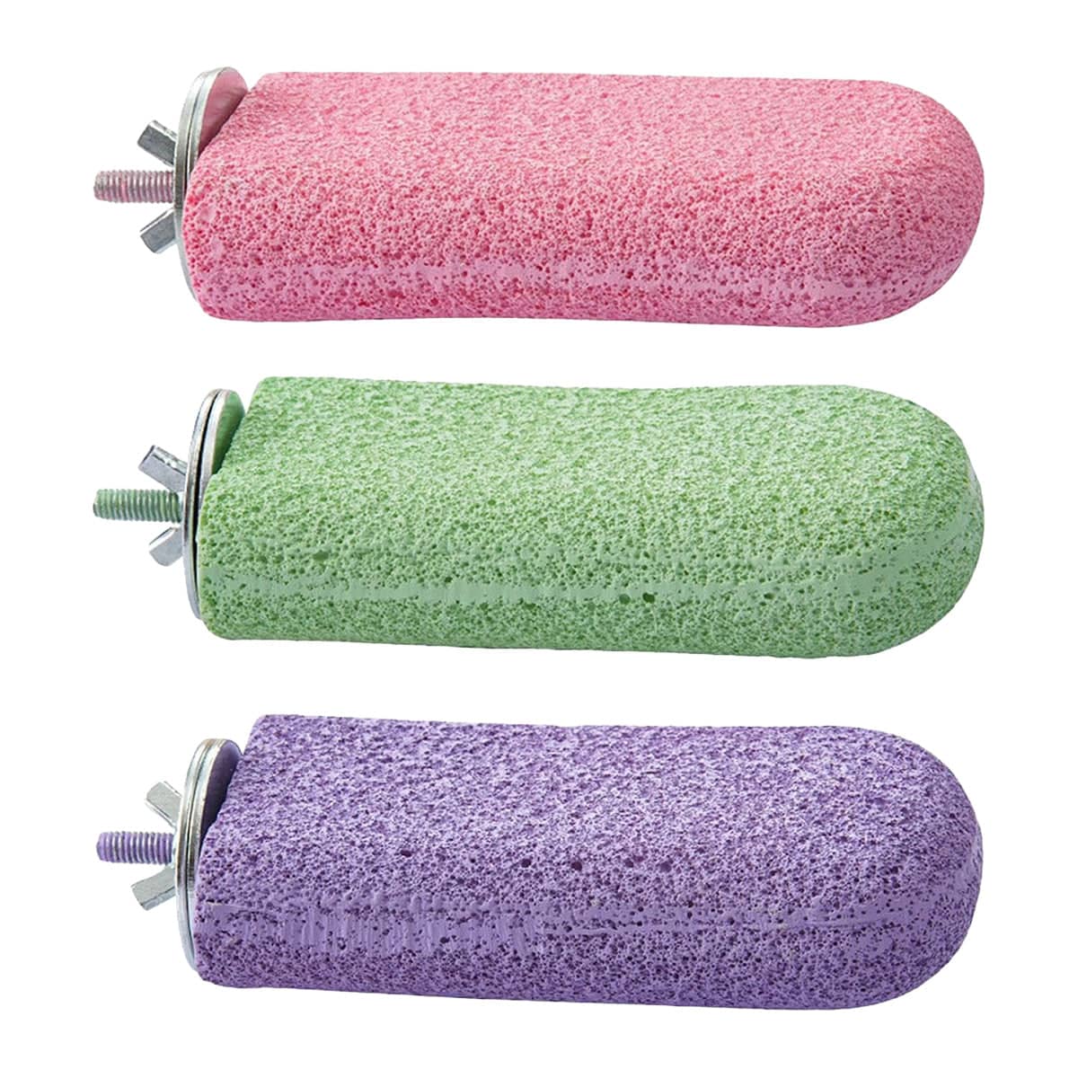 Parrot Perch with Textured Ice Cream Platform - Purple - view 3
