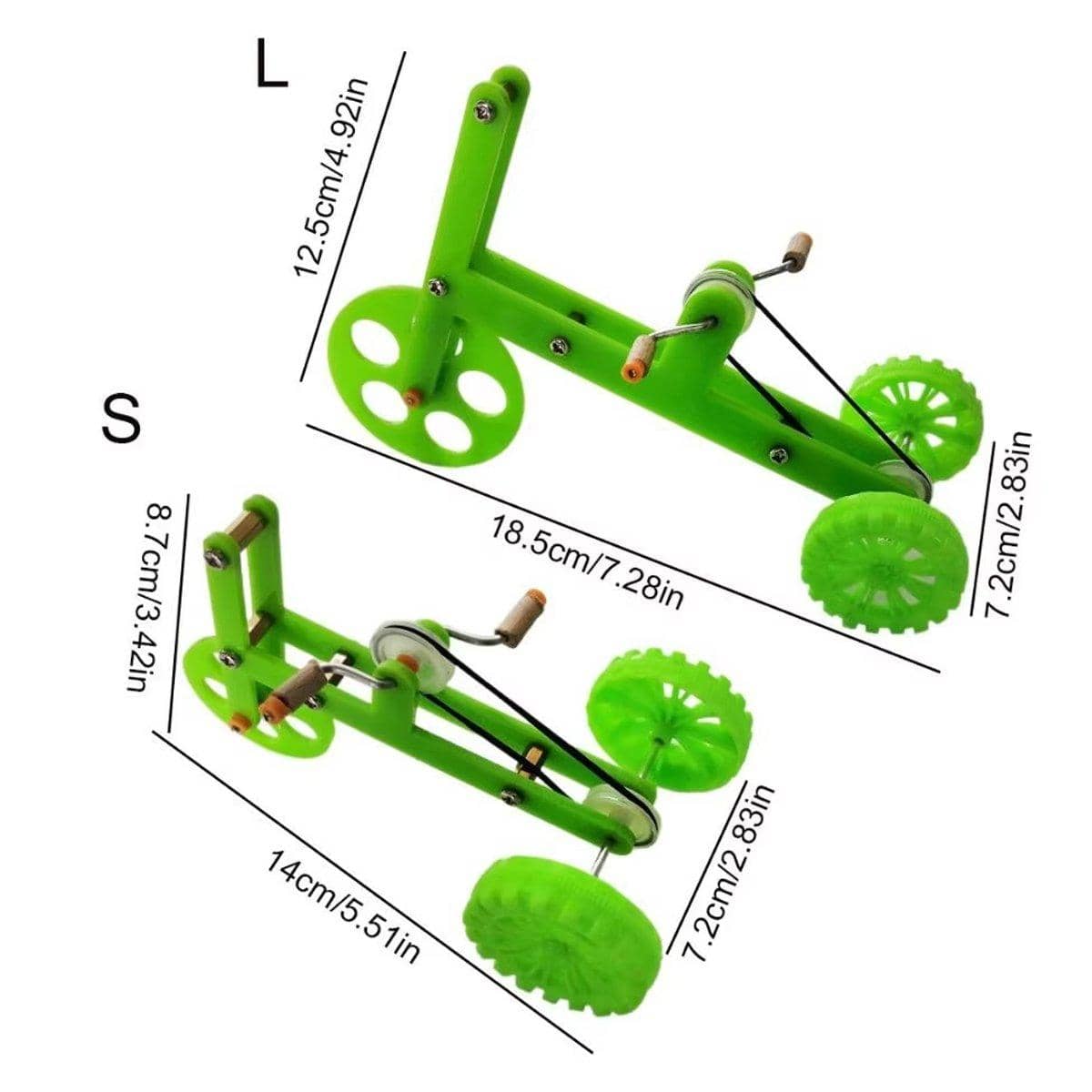Parrot Training Bicycle Toy for Birds Exercise and Play - Small (14 x 7.2 x 8.7 cm) - view 4