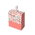 Party Favour Gift Boxes with Ribbon Pull, Pack of 20 - Red