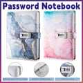 Password Book Diary with Combination Lock, Lockable Notebook - Pink - view 2