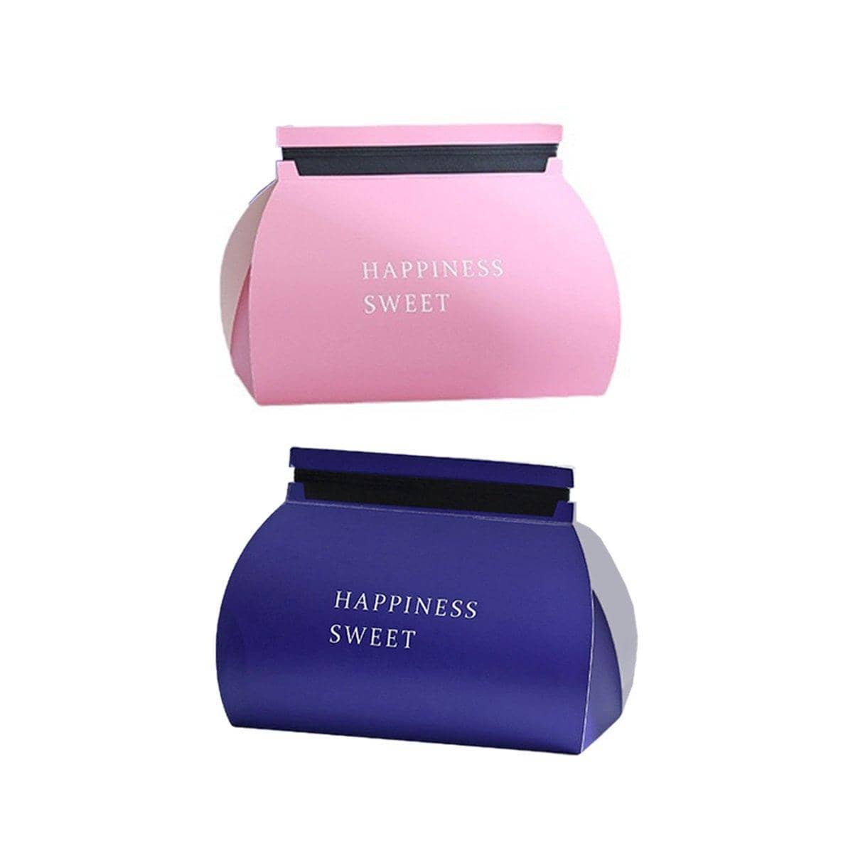 Pastry Boxes for Mousse and Layer Cakes, Pack of 10 - Dark Blue - view 3