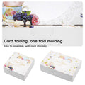 Pastry Gift Boxes, Pack of 50 - Floral Paperboard Cookie Box, 21.5 x 14 x 5 cm - view 5