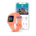 Garmin Vivofit Jr. 3 Fitness Tracker (Peach Leopard)