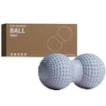 Peanut Massage Ball for Feet and Muscles, TPE - Grey