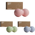 Peanut Massage Ball for Feet and Muscles, TPE - Grey - view 3