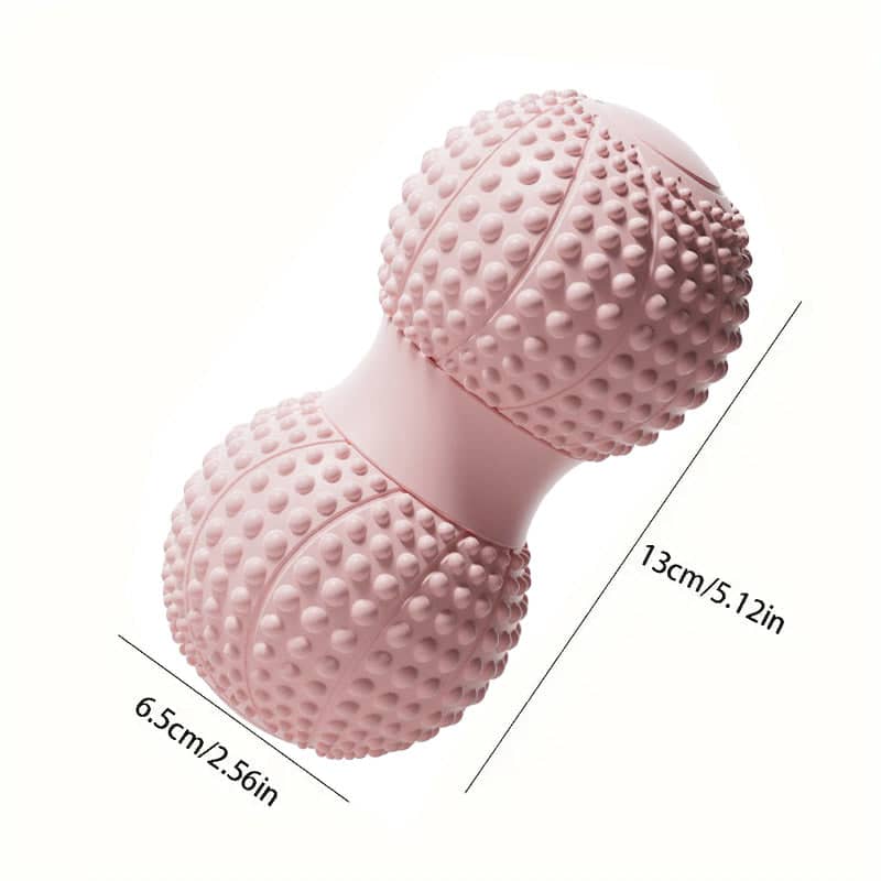 Peanut Massage Ball for Feet and Muscles, TPE - Grey - view 4