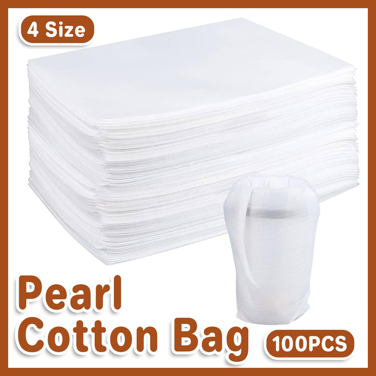 Pearl Cotton Foam Bags for Shockproof Packaging, 15 x 20 cm - Pack of 100 - view 2