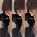 Pearl Stud Earrings for Women - 12 mm - view 4