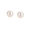 Pearl Stud Earrings for Women - 14 mm