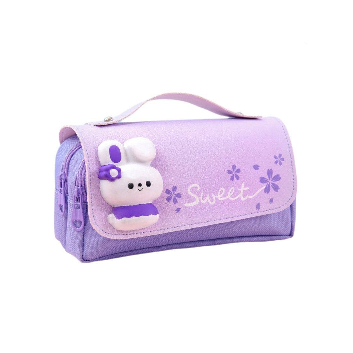 Pencil Case Stationery Bag - Style 02, PU Oxford Cloth