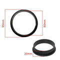 Perforated Round Tart Ring Cake Mould, Set of 8 Non Stick Plastic Baking Rings - view 3