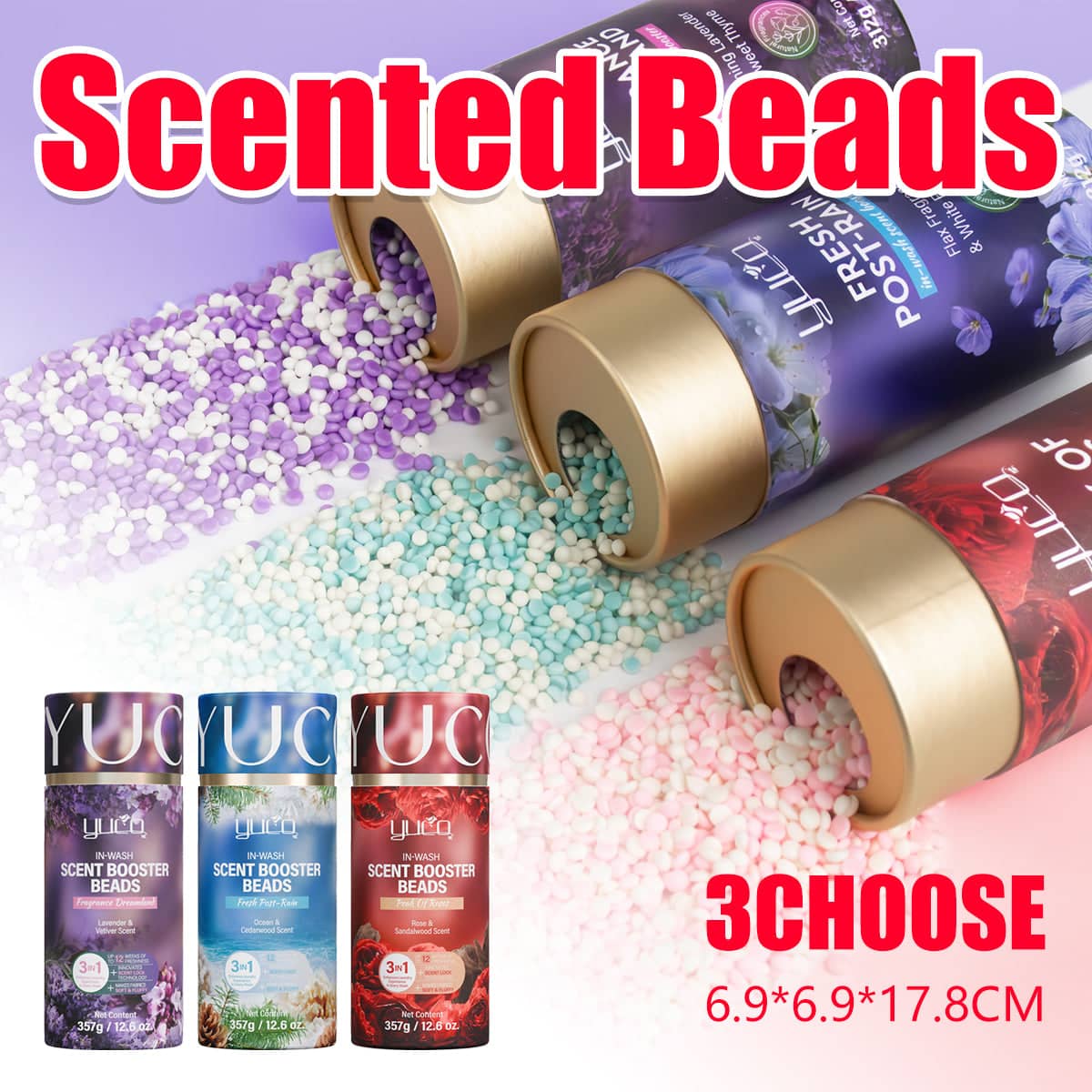 Perfumed Laundry Scent Beads for Clothes - Ocean - view 2