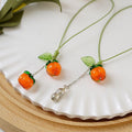 Persimmon Keyring Bag Charm - Style B - view 5