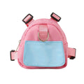 Pet Backpack Carrier for Outdoor Travel - Pink, Small (Neck 26-34 cm)