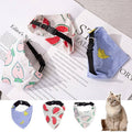Pet Bandana Collar - Peach, Medium (Neck 18-33 cm) - view 4