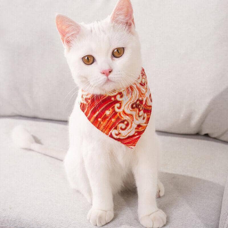 Pet Bandana Collar - Pineapple, Medium (Neck 18-33 cm) - view 5