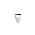 Pet Bandana-Style Collar, Large (Neck 18 to 33 cm) - Peach Print