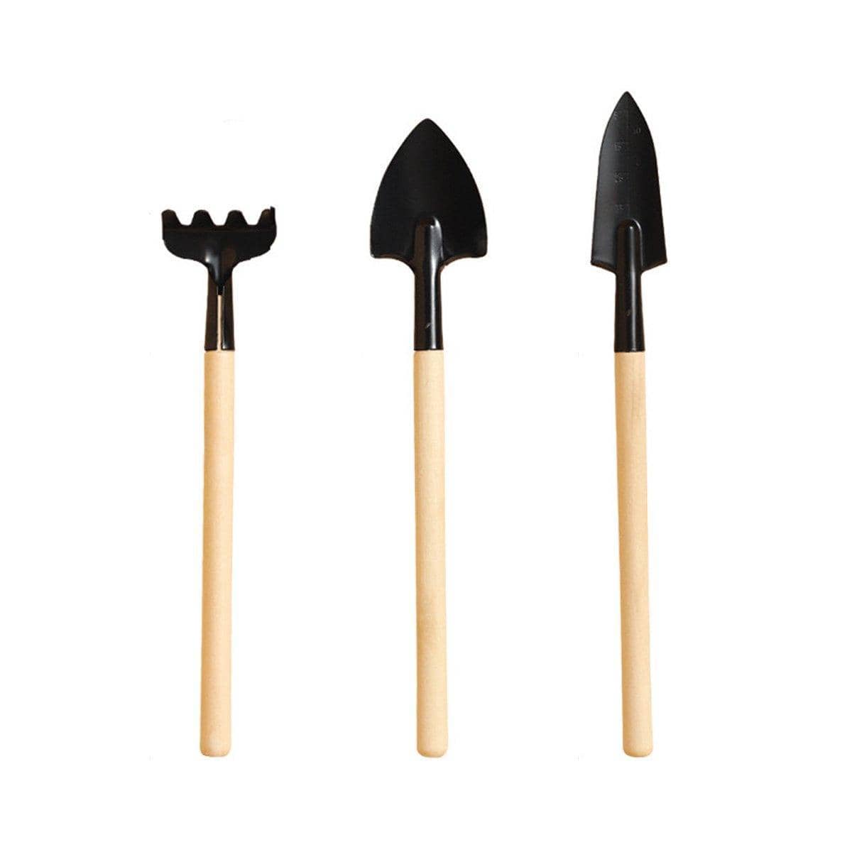 Pet Cage Cleaning Tools with Wooden Handles, Set of 3 - view 2