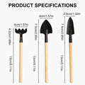 Pet Cage Cleaning Tools with Wooden Handles, Set of 3 - view 4