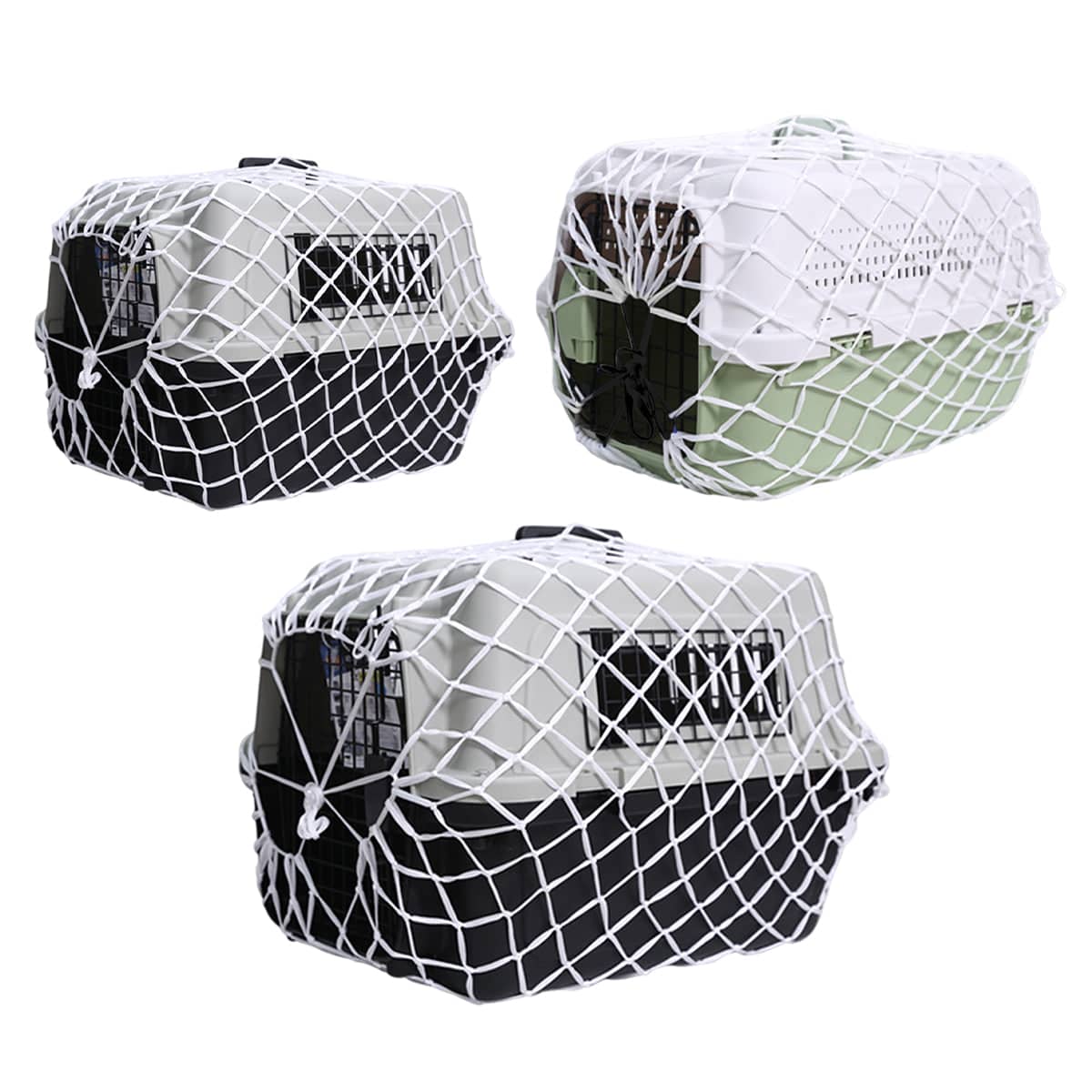 Pet Carrier Net Bag with Rope Closure - 50 x 33 x 33 cm - view 3