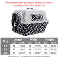 Pet Carrier Net Bag with Rope Closure - 60 x 39 x 39 cm - view 4