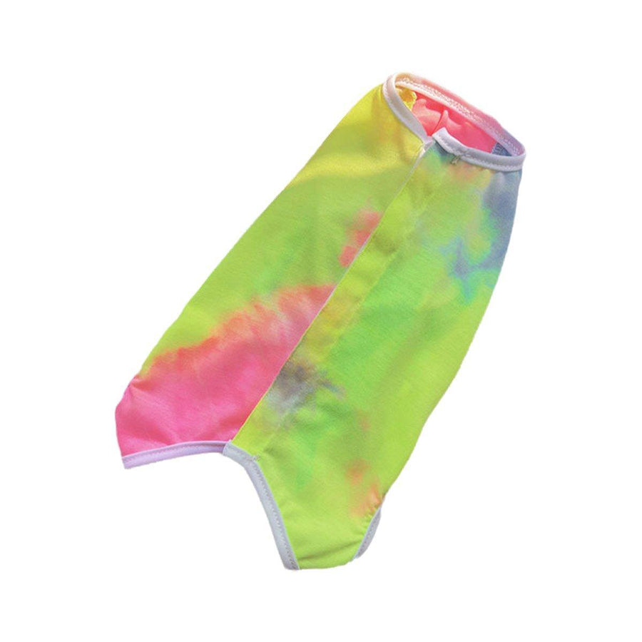 Pet Clothing in Breathable Fabric - Multicolour, Large (Chest 55 cm, Back 37 cm)