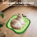 Pet Cooling Mat - Peach Design with Smiling Face, 47 x 41 cm - view 5
