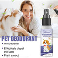 Pet Deodorant Air Freshening Spray for Cats and Dogs, 60 ml