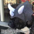 Pet Dinosaur Hat Costume with Triceratops Horns for Small Dogs and Cats - view 5