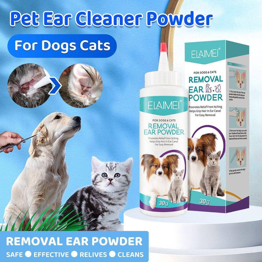 Pet Ear Cleaner Powder for Dogs and Cats, 30 g