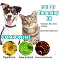 Pet Ear Cleaning Oil for Cats and Dogs, 30 ml with 10 Cotton Swabs - view 5