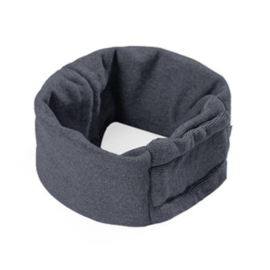 Pet Ear Cover for Dogs and Cats - Grey, Medium (Head 35-48 cm)