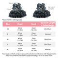 Pet Faux Leather Sequin Dress for Small Dogs and Cats - Black, Size M (Chest 40 cm) - view 3