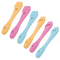 Pet Finger Toothbrush for Dogs and Cats - Yellow, Dog Face Design - view 3