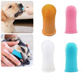 Pet Finger Toothbrush Silicone for Dogs and Cats - Blue - view 5