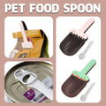 Pet Food Scoop with Can Spoon and Bag Sealer - Mint Green - view 2