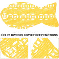 Pet Funeral Burning Paper, Pack of 50 - Fish Shape - view 5