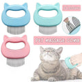 Pet Grooming Comb for Cats and Dogs, 10 x 9 cm - Pink - view 2