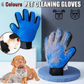 Pet Grooming Massage Glove for Dogs and Cats - Green Left Hand - view 2