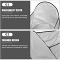 Pet Grooming Shearing Bib for Dogs and Cats - Light Grey - view 5