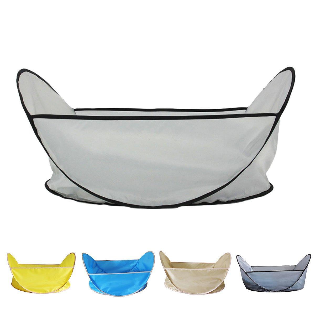Pet Grooming Shearing Bib for Dogs and Cats - Yellow - view 3