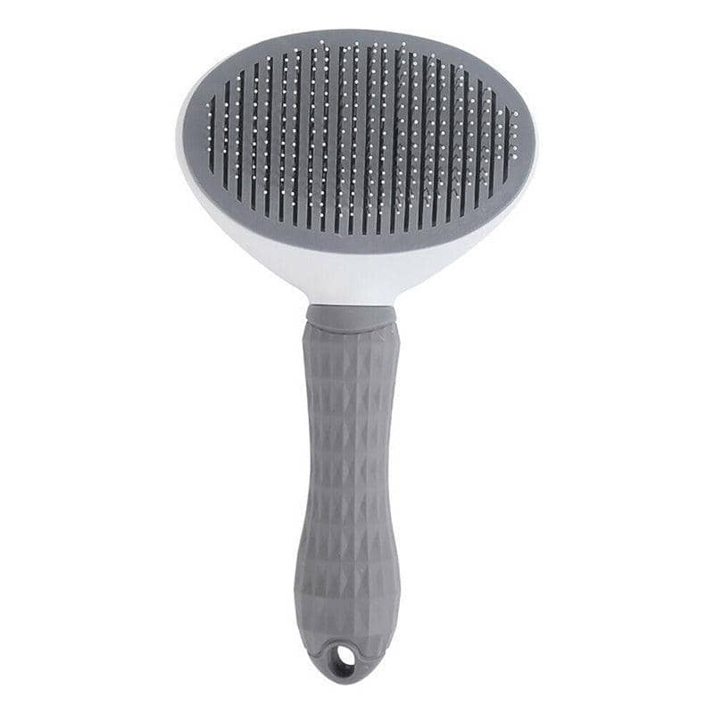 Pet Grooming Slicker Brush for Dogs and Cats - Grey