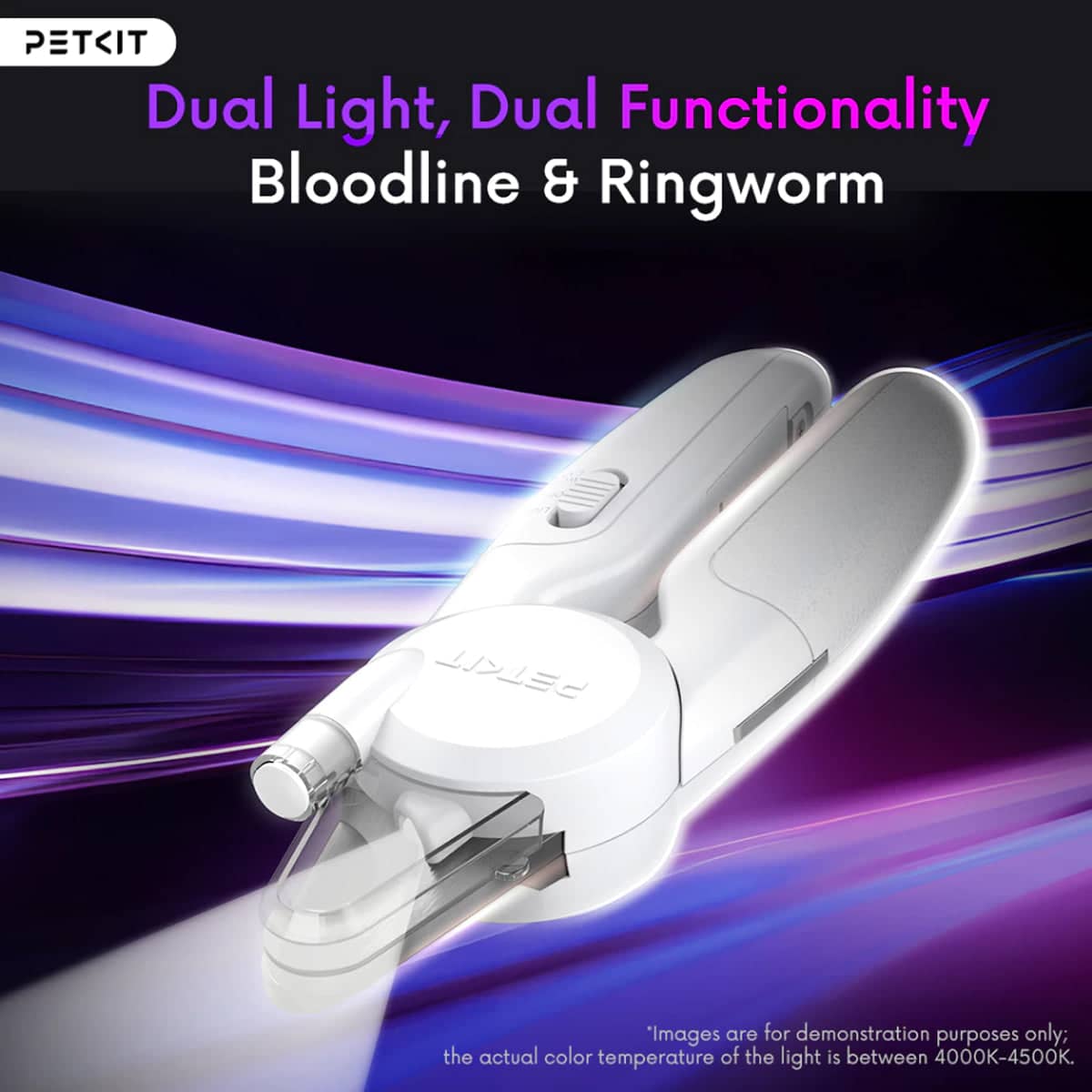 Pet Nail Clipper for Cats and Dogs with LED Light and Nail File - view 4
